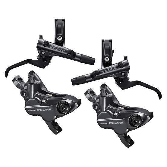 Par de Frenos de disco hidráulico Shimano Deore BR-M6120 4 pistones