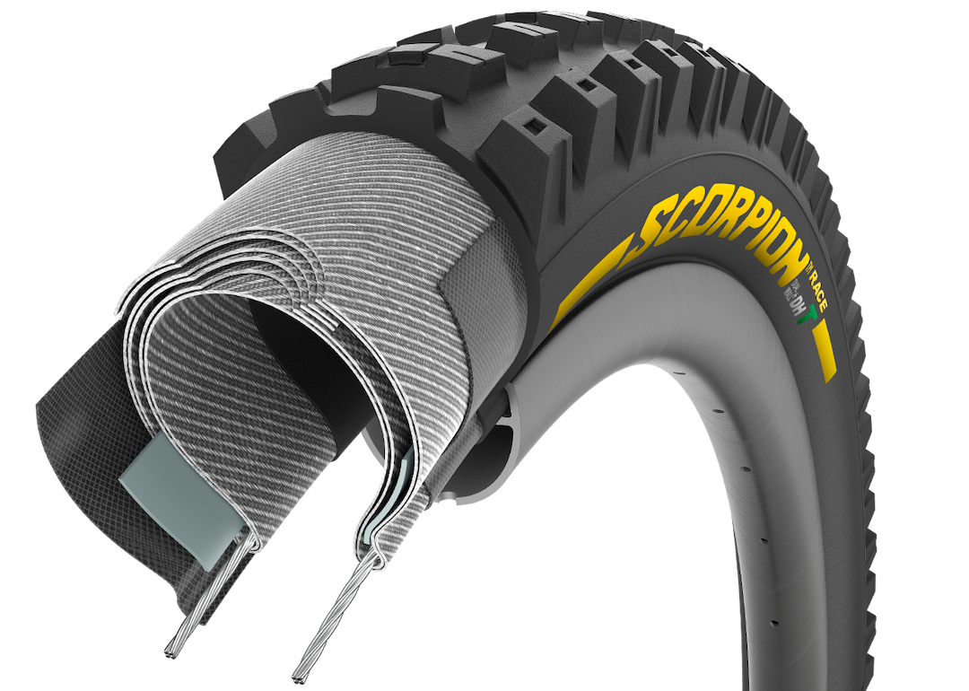 Llanta mtb TR Pirelli scorpion race DH T dualwall 29x2.50
