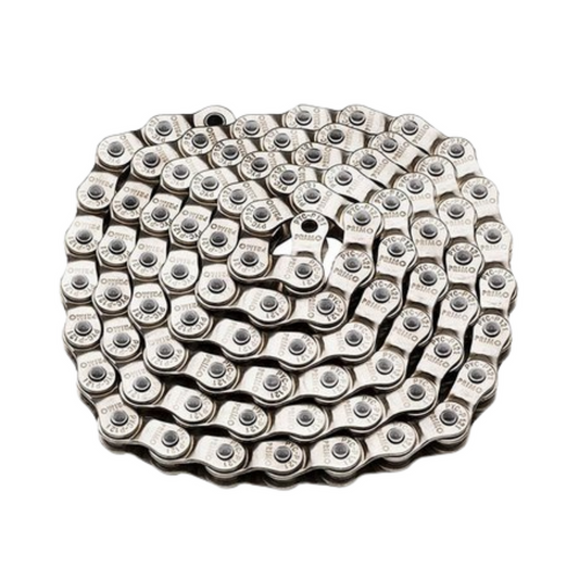 Cadena haro de medio eslabón plata