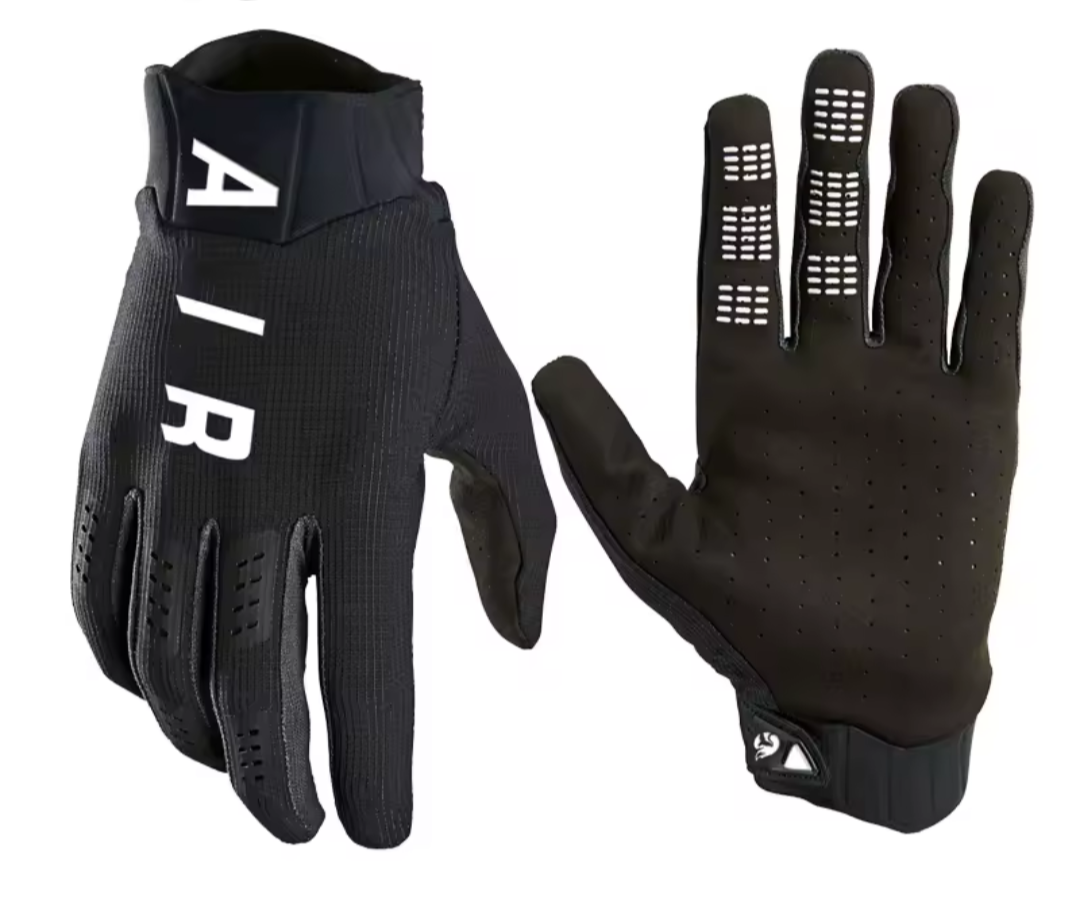 Guantes dedo largo air negro