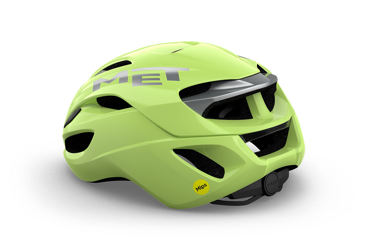 Casco MET rivale MIPS verde fluo