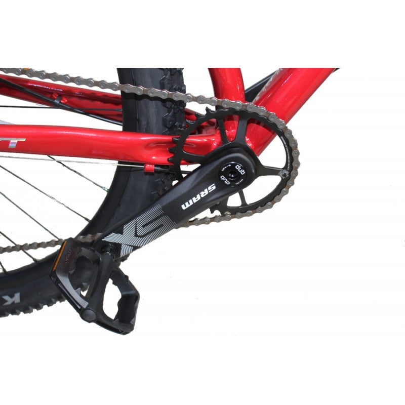 Bicicleta r29 12v sram green plus rojo metálico