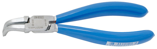 UNIOR alicate para anillo seguridad internos, boca curva 140x8-13