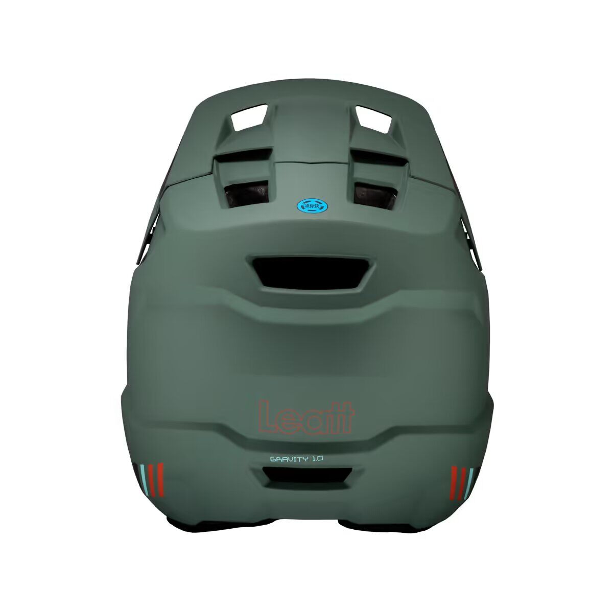 Casco Leatt Gravity 1.0 full face verde militar