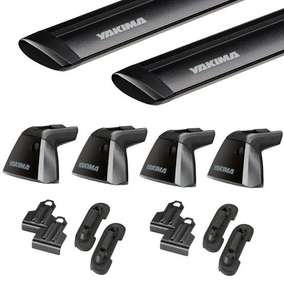 Base de toldo YAKIMA 4 bases y 2 barras (avanza 2016-2024 toldo liso) plata