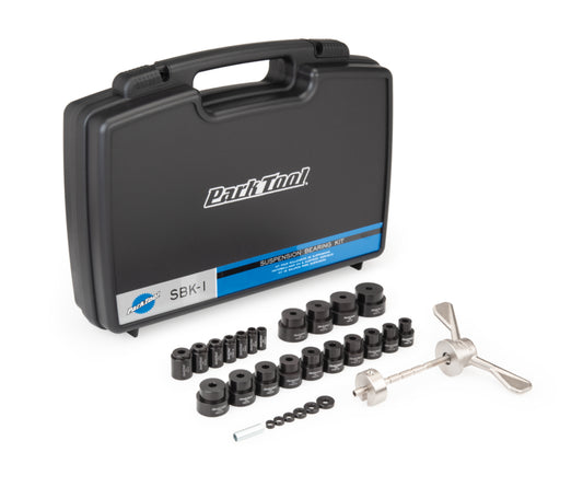 PARKTOOL kit de herramientas para rodamientos con prensa 27pz sbk1