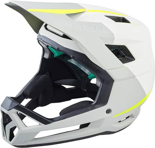 Casco Lazer Cage KC full face gris/blanco
