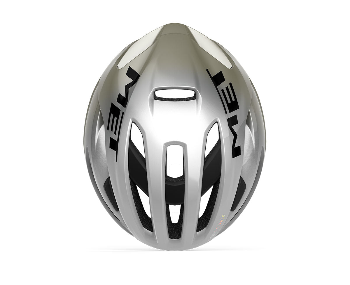 Casco MET rivale MIPS gris plata