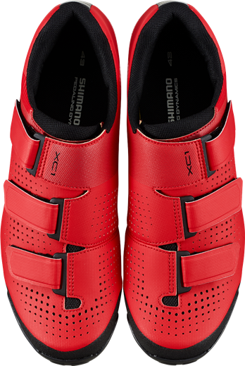 Zapatilla Shimano XC100 rojo MTB