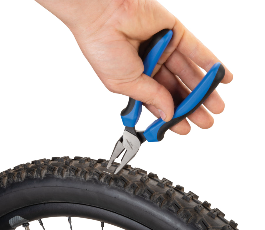 PARKTOOL pinza multiusos corta, ajusta y extrae. Goma antiderrapante lp7