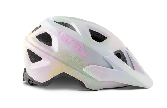 Casco MET Eldar juvenil/infantil blanco