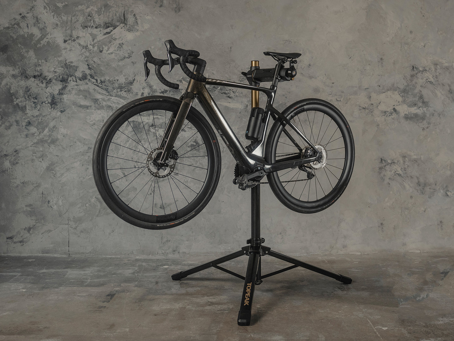 Stand de trabajo TOPEAK team issue plegable