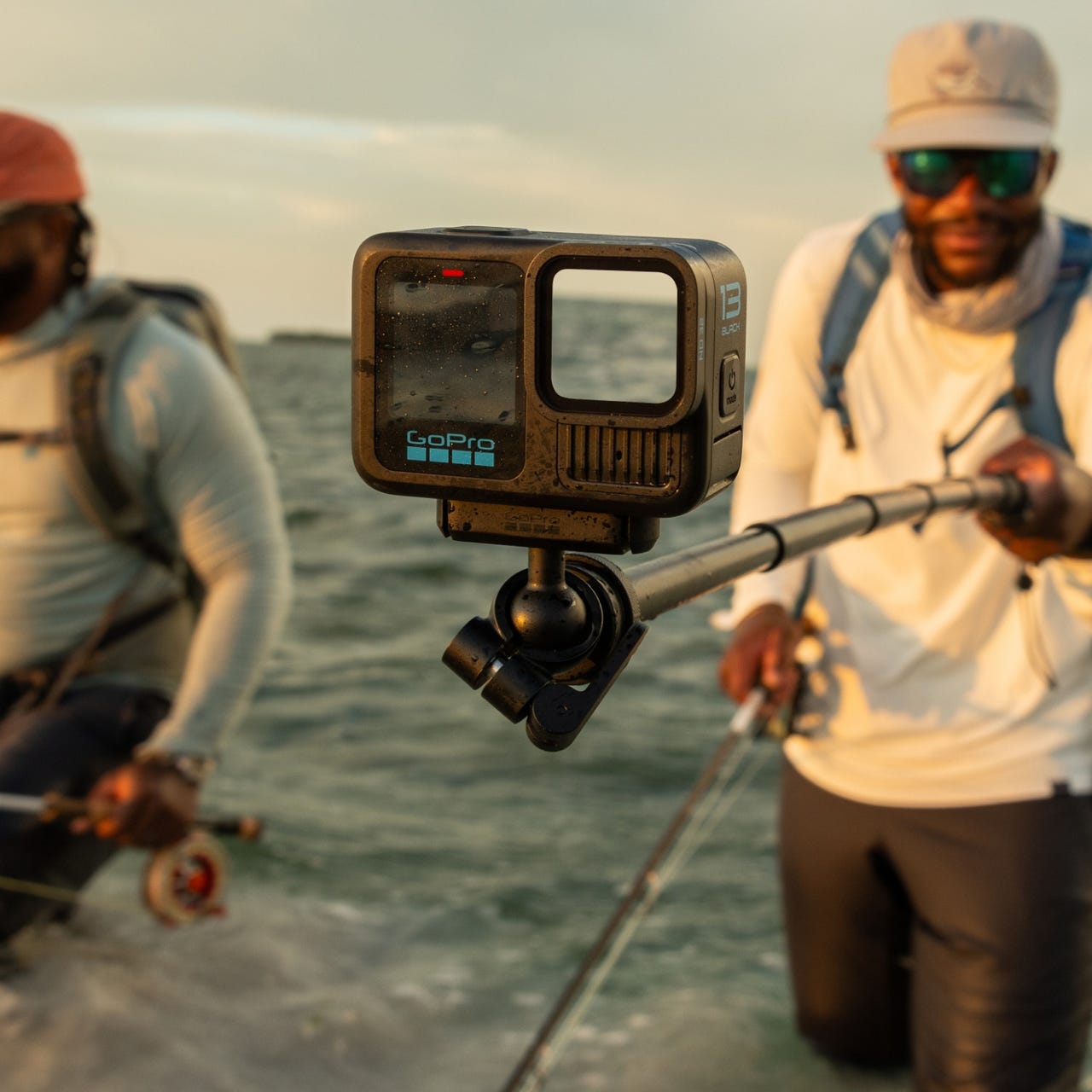 Soporte magnético GOPRO con adaptador bola para hero 13