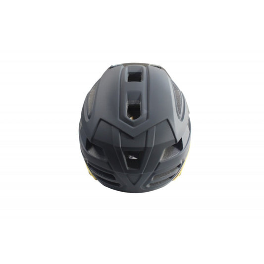 Casco full face VG desmontable para todas las edades negro / amarillo