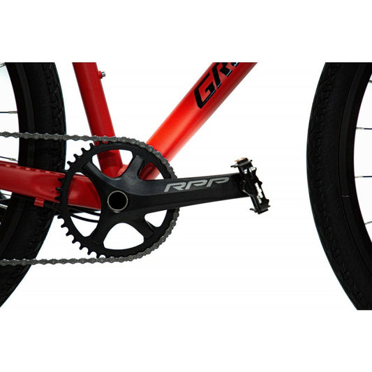 Bicicleta r700 gravel 1x11 shimano grx green plus rojo