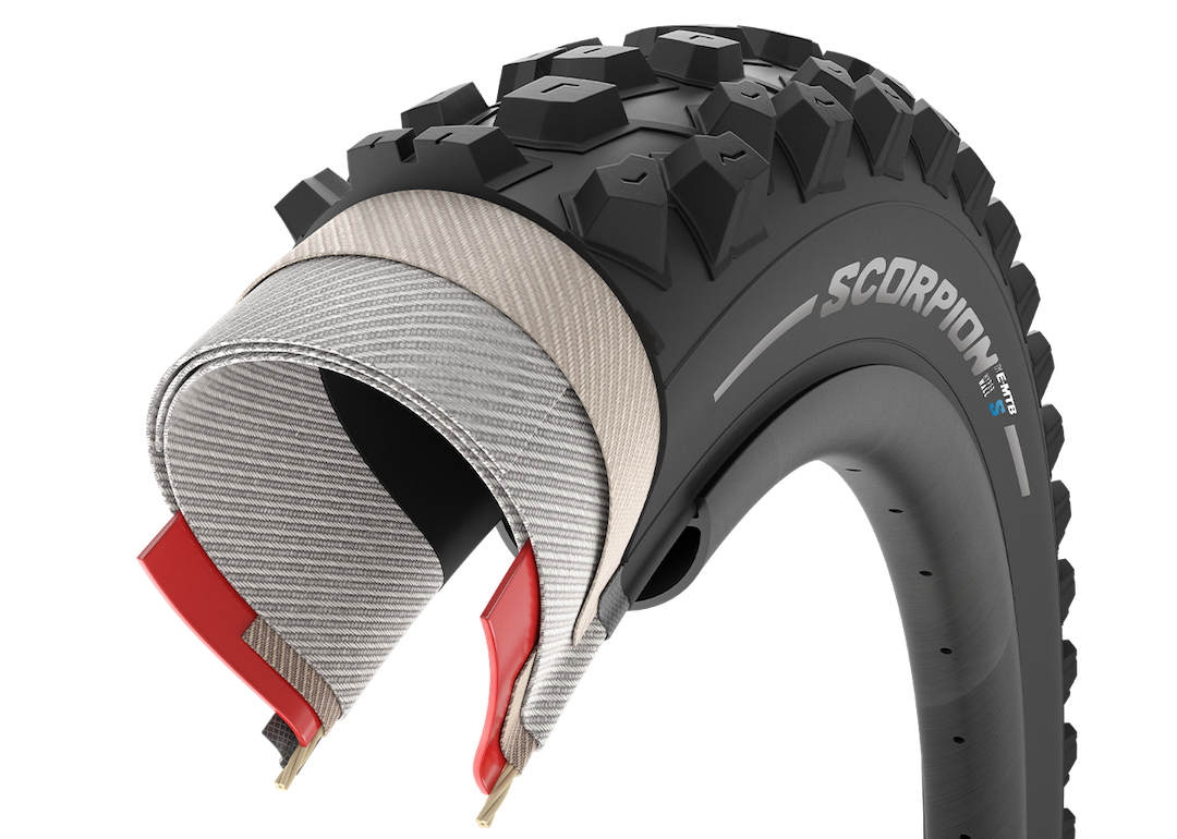 Llanta TR Pirelli scorpion E-MTB S hyperwall 27.5x2.60