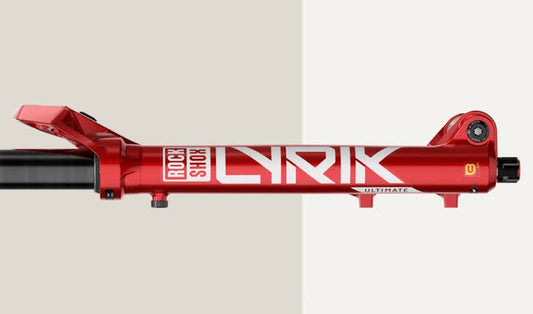 Suspensión rockshox Lyrik Select 150mm r-29 1-1/2" x15mm rojo eléctrico D2