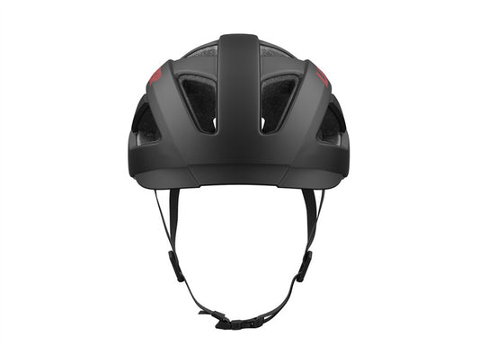 Casco LAZER camelon negro / rojo