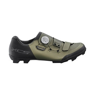 Zapatilla shimano Cross Country XC502 verde musgo MTB