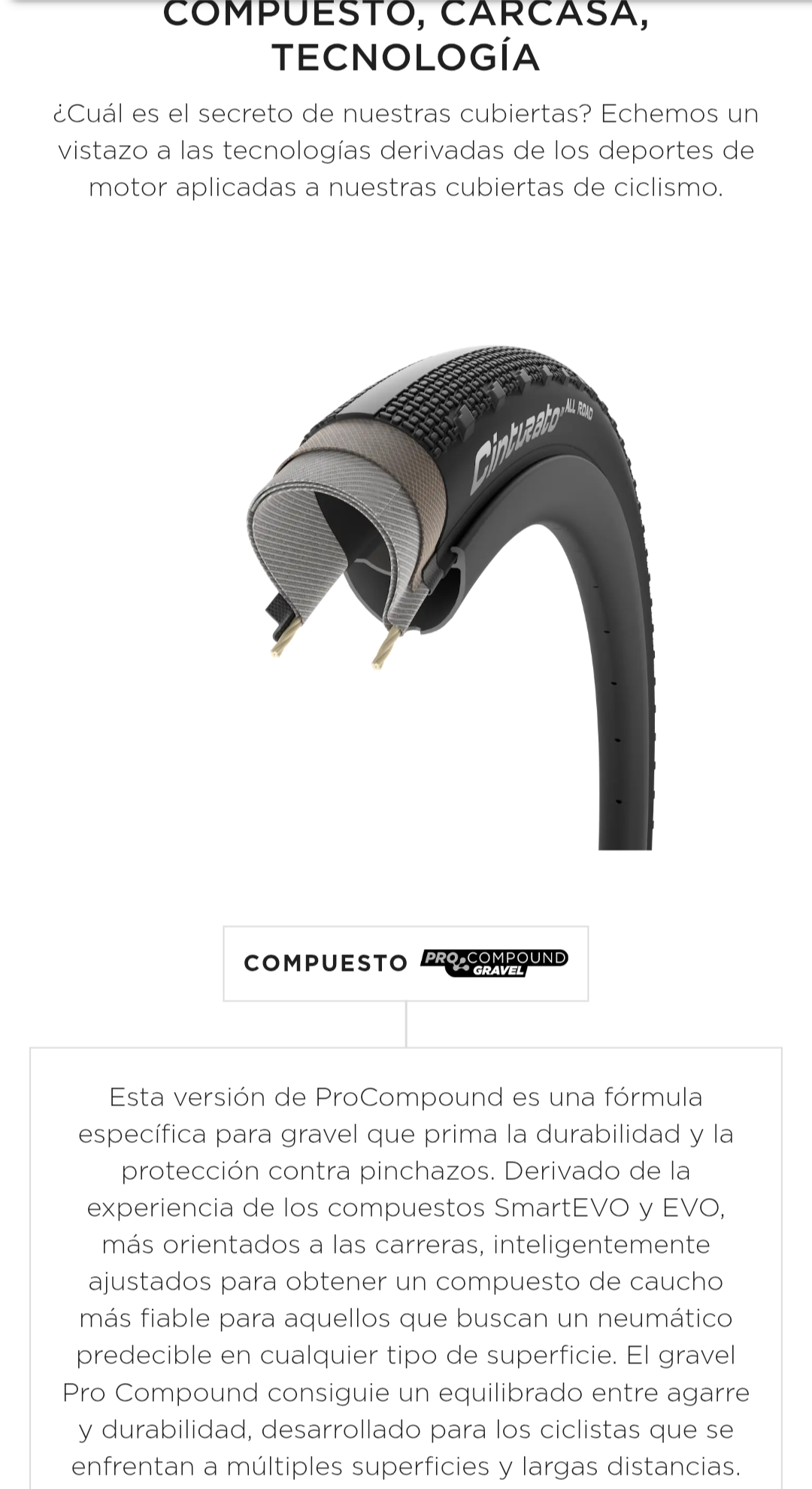 Llanta Pirelli 700x50 Cinturato gravel all road Classic