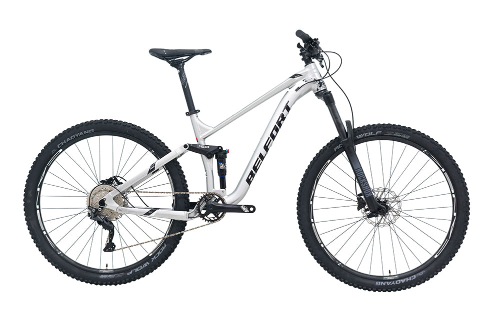Bicicleta BELFORT BALAM 35 silver r29 doble suspensión