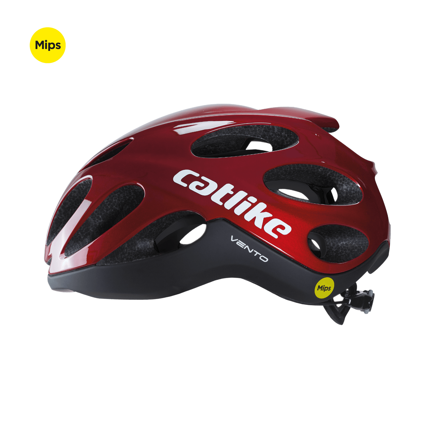 Casco catlike vento MIPS rojo
