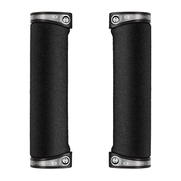 Puños crankbrothers abrazadera plata