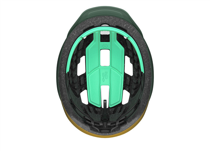 Casco Lazer cerro KC verde humo