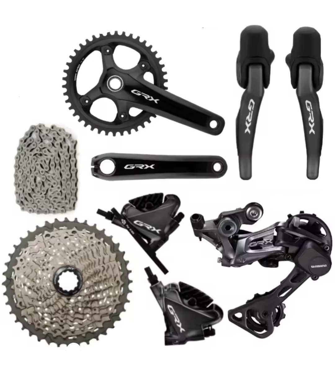 Transmisión 1x11 Shimano GRX armada