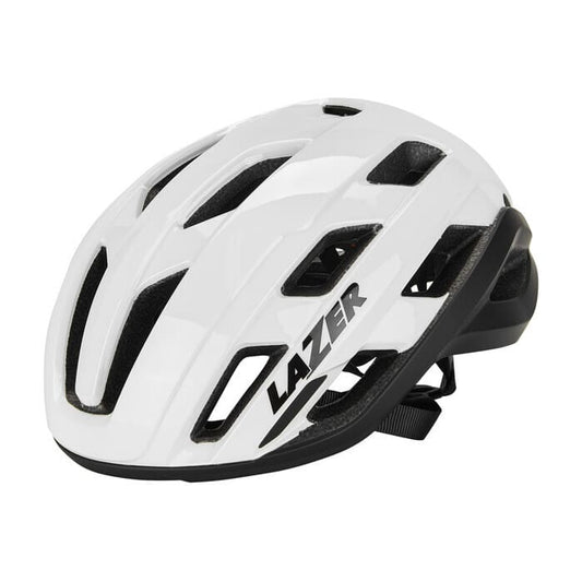 Casco Lazer Road strada kc blanco con negro