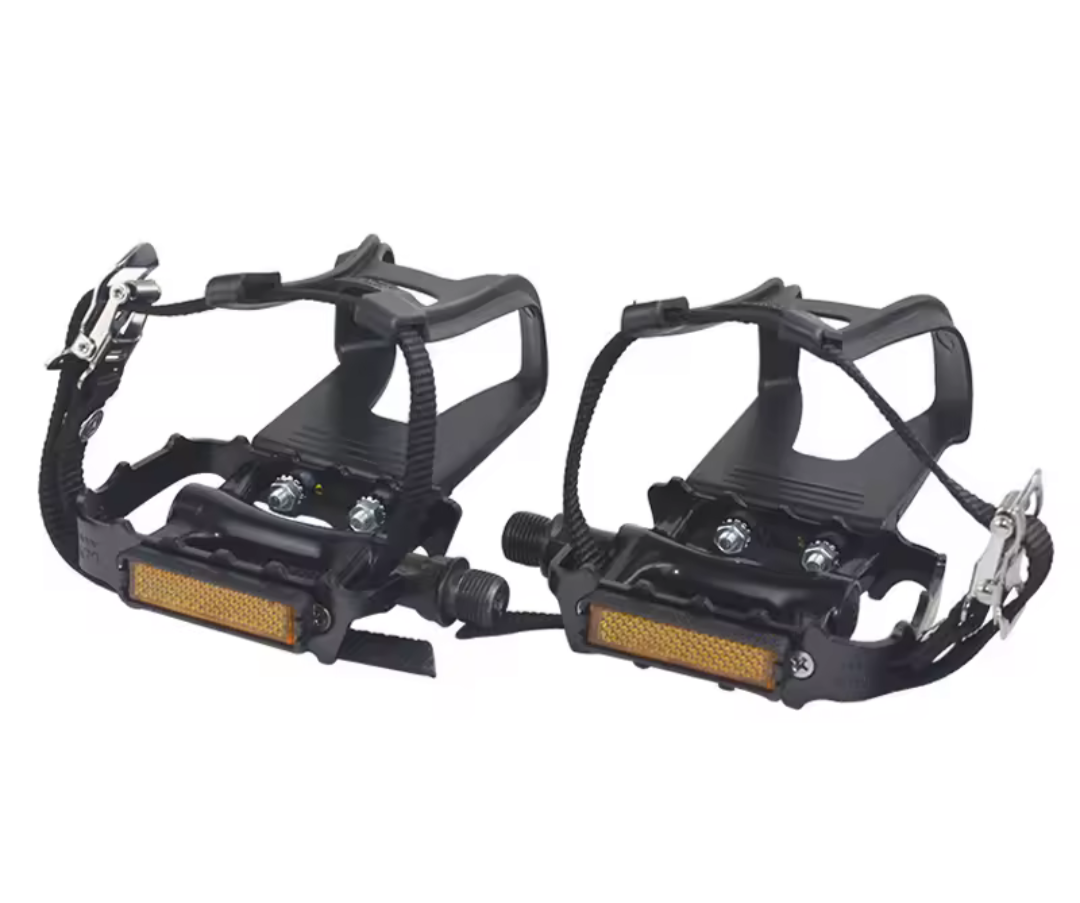 Tocles / correas para pedales de canastita rígido