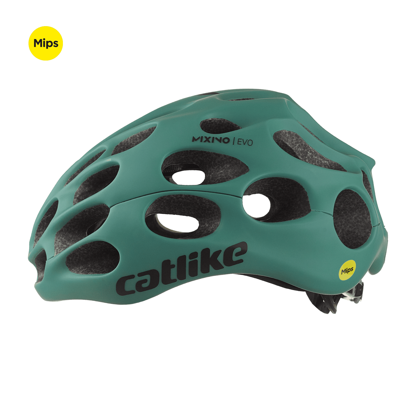 Casco catlike mixino Evo MIPS verde