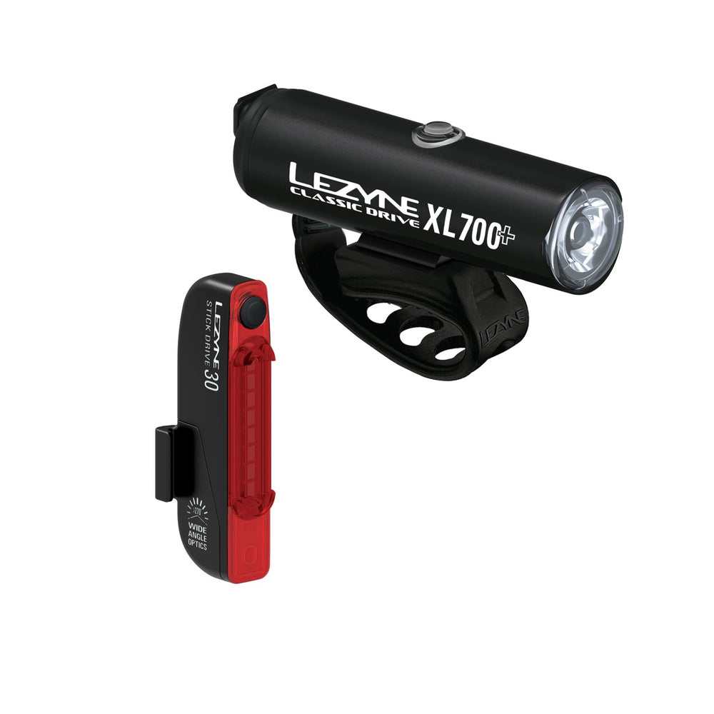 Kit de luces lezyne classic XL 700+ / stick Drive+