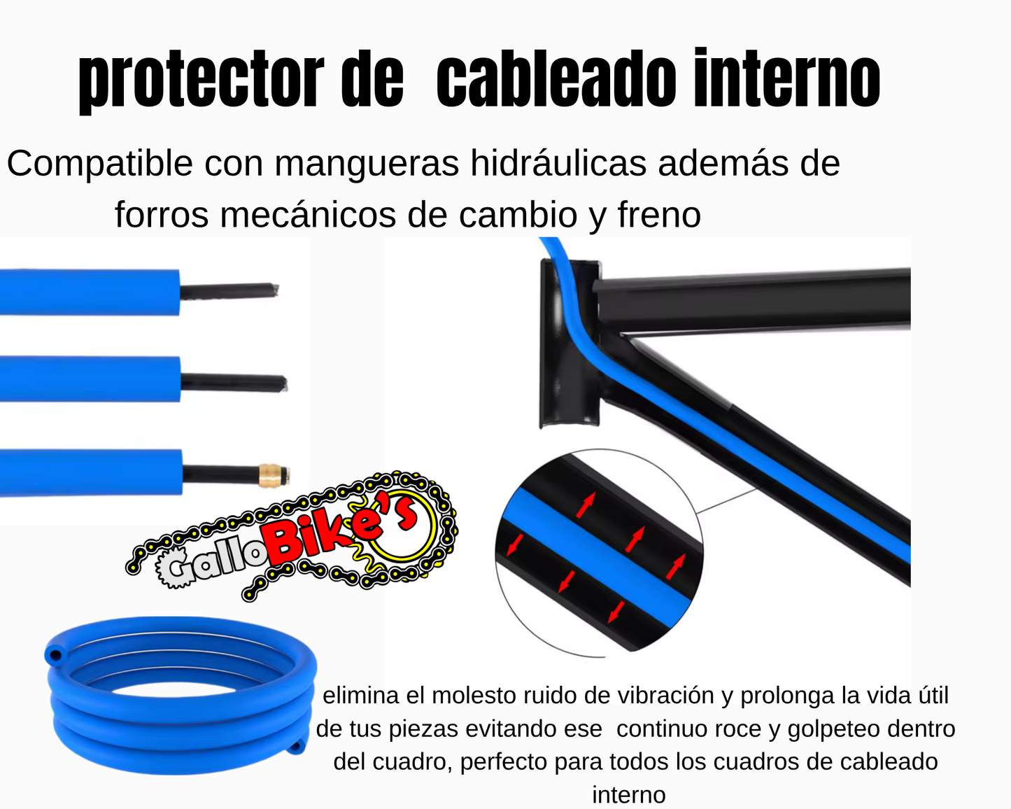 Protector de cableado interno