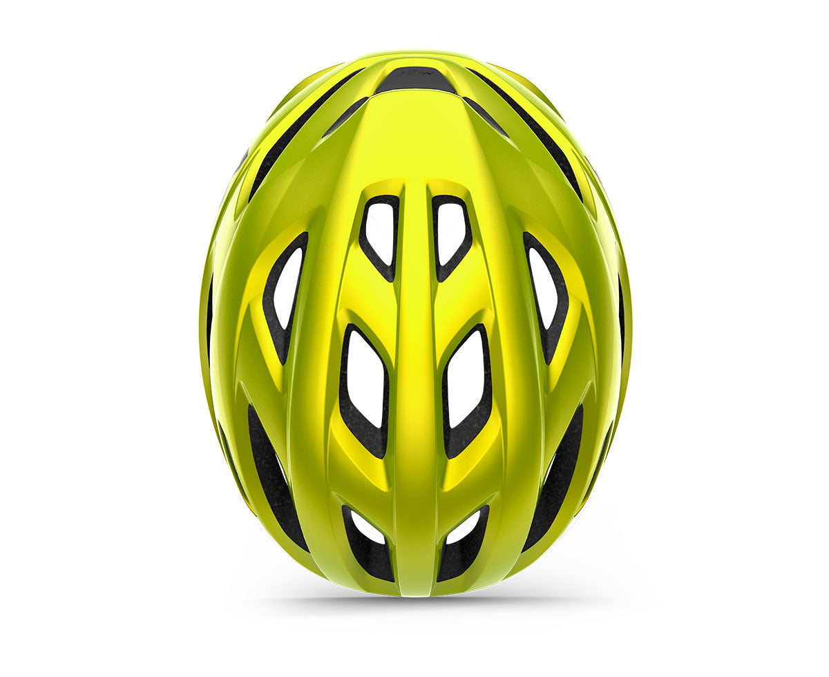 Casco MET idolo verde metálico