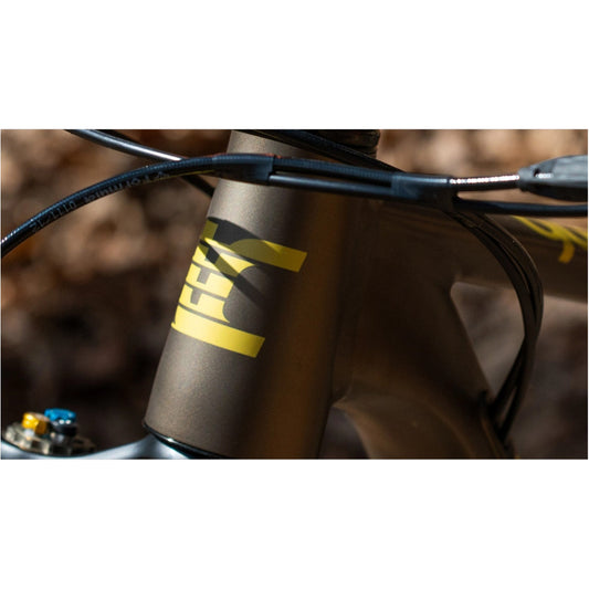Bicicleta lee Cougan quest enduro gold