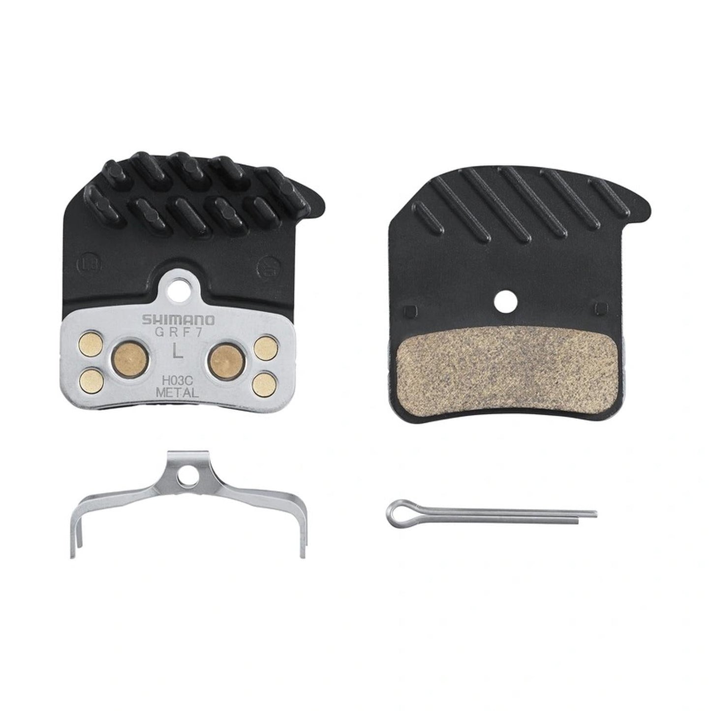 Balatas Shimano H03C con enfriador para freno disco