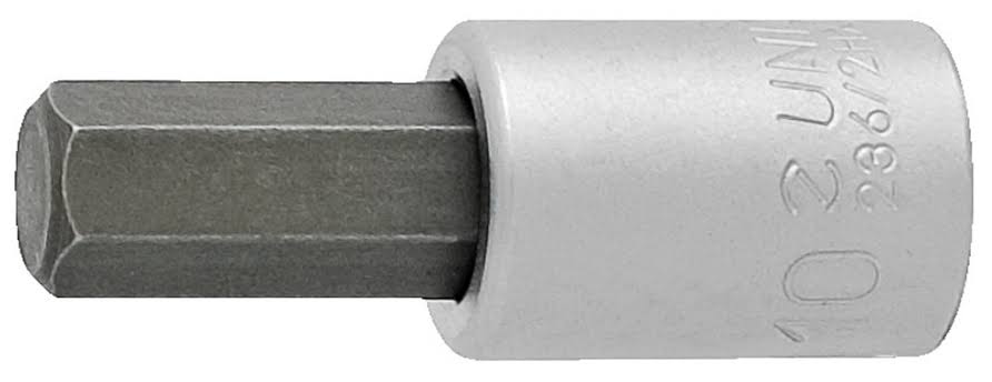 UNIOR dado 3/8" con punta hexagonal 6mm 236/2HX
