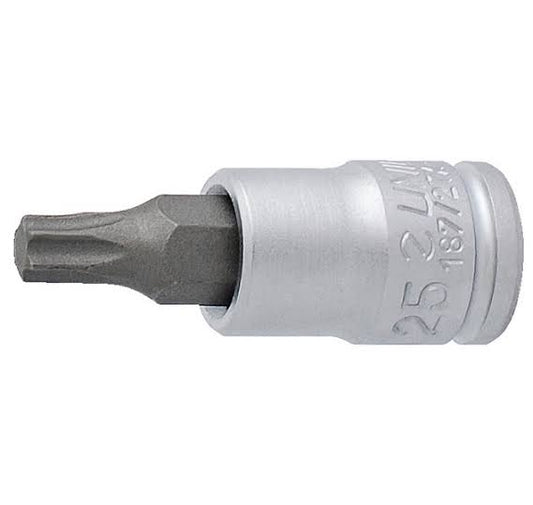 UNIOR dado 1/4" con punta torx TX15