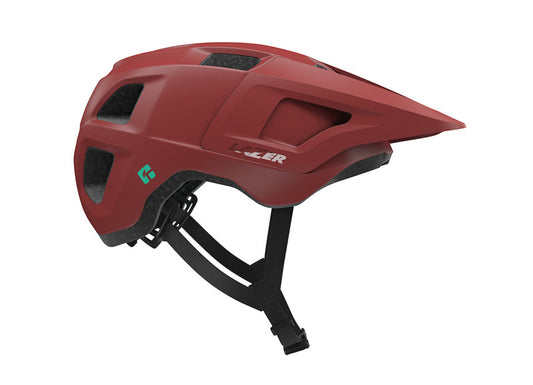 Casco LAZER KC Lupo rojo mate