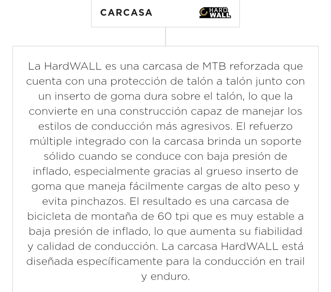 Llanta mtb TR Pirelli scorpion Enduro S hardwall 29x2.40