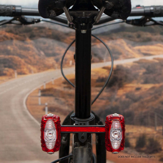 NiteRider doble lámpara para poste de asiento