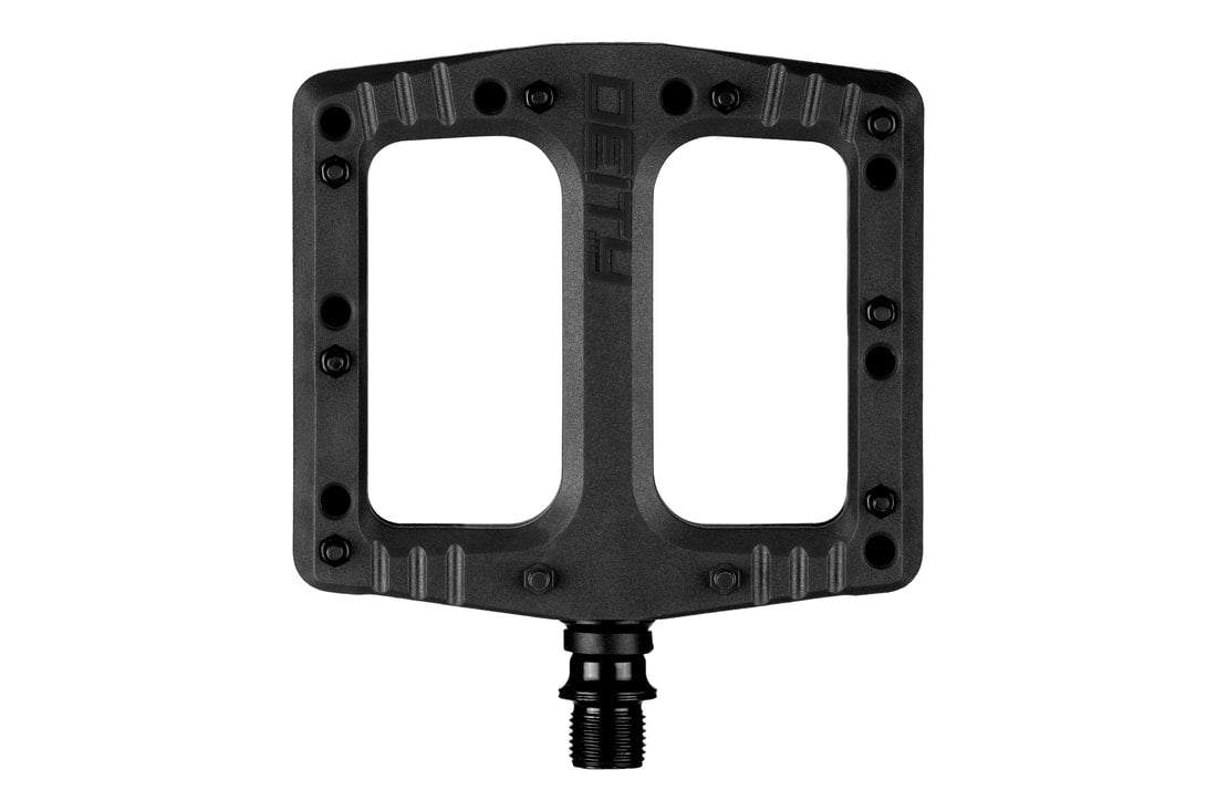 Pedales de nylon Deity Deftrap negro