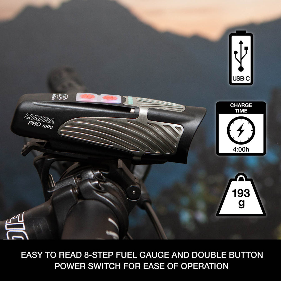 Luz delantera NiteRider lumina pro 1000