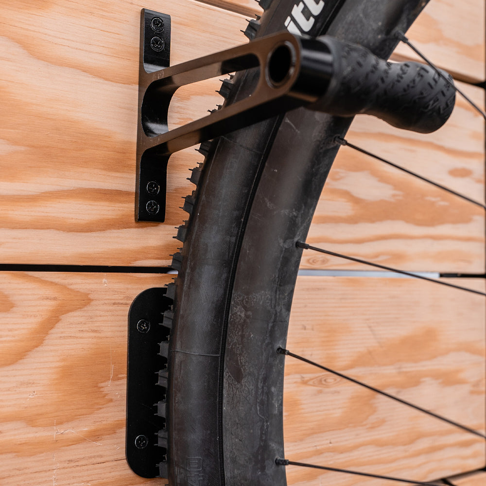 Rack de pared para estacionar bici lezyne de CNC