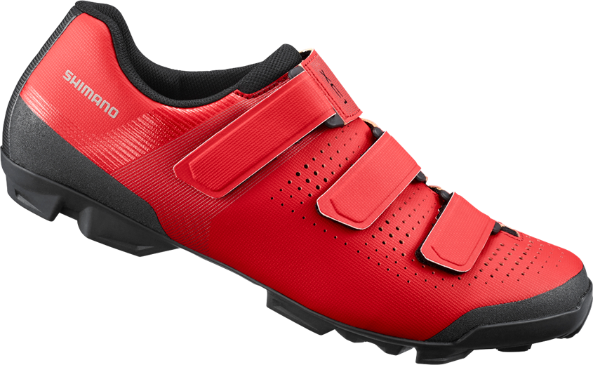 Zapatilla Shimano XC100 rojo MTB