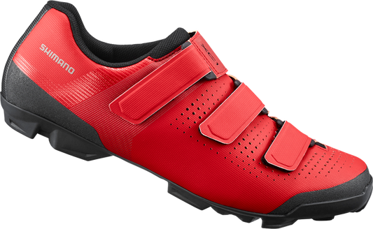 Zapatilla Shimano XC100 rojo MTB