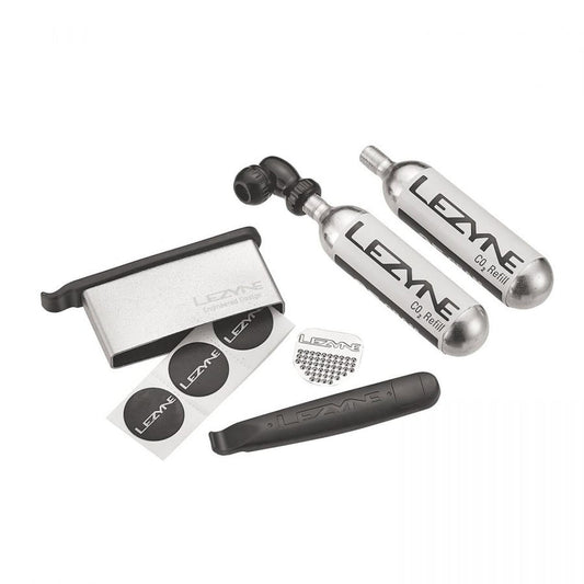 Kit lezyne twin de CO2 16gr, desmontadores, parches