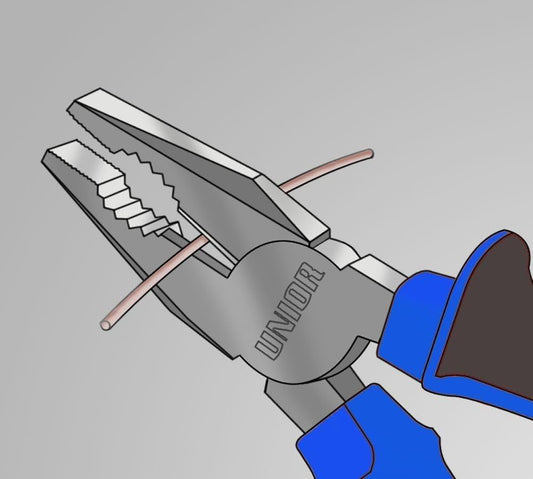 UNIOR alicate universal con corte reforzado