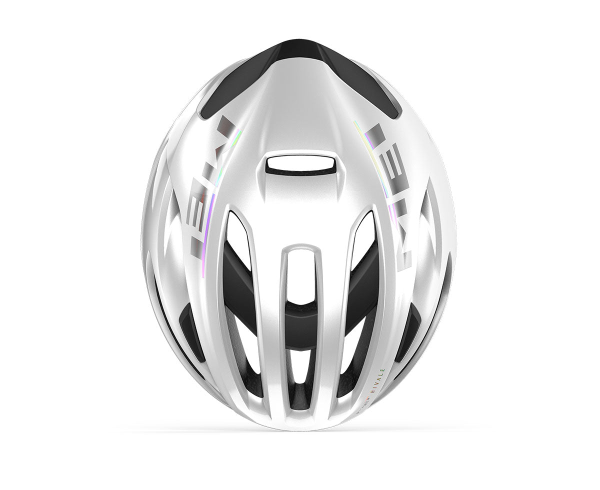 Casco MET rivale MIPS blanco